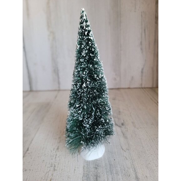Dept 56 tree snow bristled tree Village accessory xmas - Picture 2 of 5